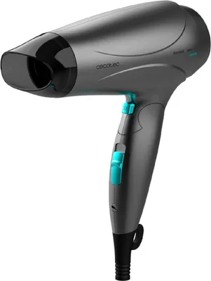 Image de Sèche-cheveux Cecotec IoniCare Power&Go 2400 W Noir