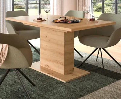 Produktbild von Esstisch "Home-X" in Artisan Eiche Tisch ausziehbar 150 - 190 cm