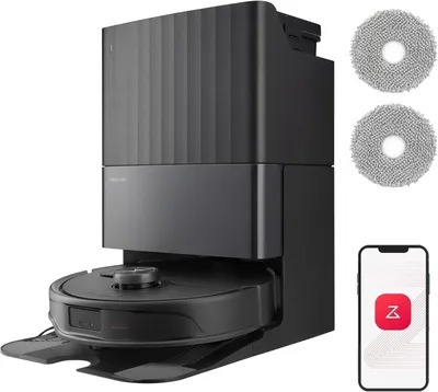 Immagine prodotto di Aspirapolvere robotizzato - Aspirapolvere robotizzato con funzione lavapavimenti - Aspirapolvere intelligente - Pulitore automatico