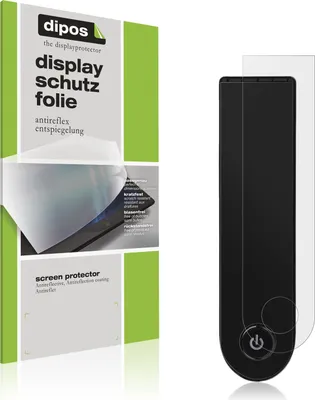 Produktbild von 4x Schutzfolie für Xiaomi Scooter 5 Pro matt Displayschutzfolie Folie Display Schutz dipos