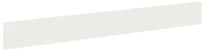 Produktbild von Rasenkante 30 stk. 100 x 12 cm Stahl Weiß
