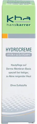 Immagine prodotto di Hans Karrer Hydro Cream Microsilver per pelli da normali a grasse, crema da 75 ml