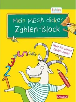 Obrázok produktu pre Schlau für die Schule: Mein MEGA dicker Zahlen-Block