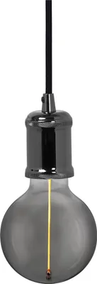 Produktbild von OSRAM Vintage 1906® Pendelleuchte BOBBIN E27, gun metal, max. 25W (LED 15W), E27 Sockel, Innenraum-Pendelleuchte, runder Baldachin, Kombination mit 1906 Vintage- oder smarten Lampen