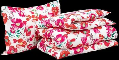 Produktbild von GANT Blooming Bettwäsche-Set Rot Größe 240x220+2x80x80 + 2x Größe 80x80cm
