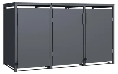 Produktbild von Stahl-Containerlagerung Holten Fußpedal 3 Container