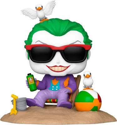 Immagine prodotto di Joker Beach Figure, Deluxe DC Comics da collezione, 6 pollici