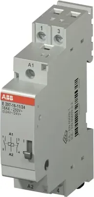 Obrázok produktu pre ABB E297-16-11/24, Šedá, 1,2 W, 16 A, 250 V, 50 Hz, 24 V