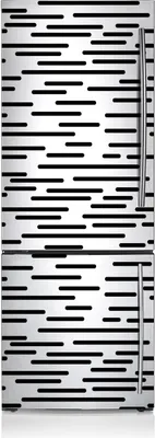 Produktbild von Dekoration Kühlschrank Aufkleber Magnete Küche Kühlschrankmagnete 60x180 cm - Notleidete Linien