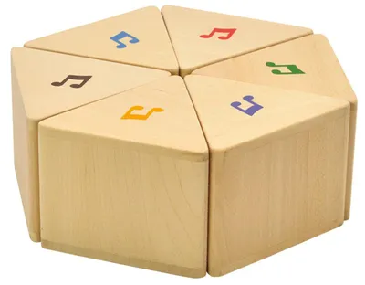 Productafbeelding van Eduplay Geluidprisma's, set van 12 stuks