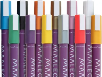 Image de Maaleo 25743 Marqueurs acryliques set de 12