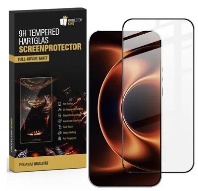 Produktbild von 4x 9H Panzerglas für Xiaomi 17 Ultra Full-Screen Protector matt Anti-Reflex entspiegelt Tempered Hartglas Displayschutz Schutzglas