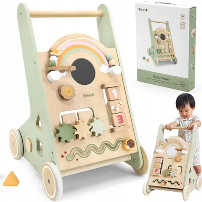 Produktbild von PolarB Baby Walker, Holz, Mehrfarbig