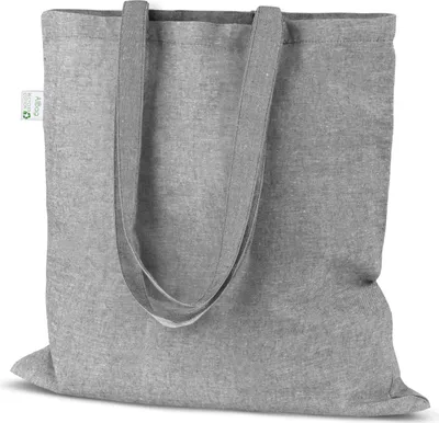 Zdjęcie produktu dla Eko torba bawełniana BIO 38×42 cm – wytrzymała, wielorazowa torba na zakupy do miasta i codziennego użytku
