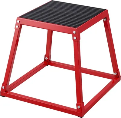 Produktbild von Plyo-Box-Set, 3 Stück, 30, 46 und 61 cm hoch, aus Stahl, bis zu 227 kg – Sprungbox – für plyometrisches Training