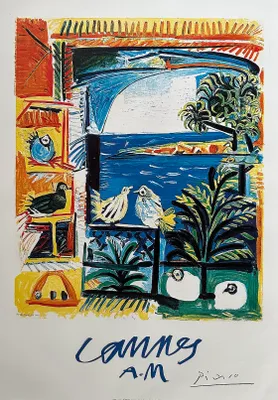Image de Cannes - PICASSO - 50x70cm Affiche Poster