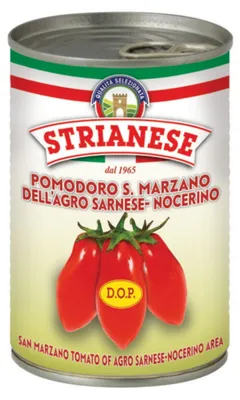 Zdjęcie produktu dla Pomidory San Marzano DOP Strianese 400 g