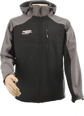 Produktbild von AW Tools - Jacke für Herren, Softshell AW777 (L) (Schwarz/Grau)