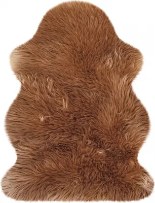 Produktbild von Heitmann Felle Kunstfell Camel Naturtierform, Größe ca. 90 x 60 cm 9090CA