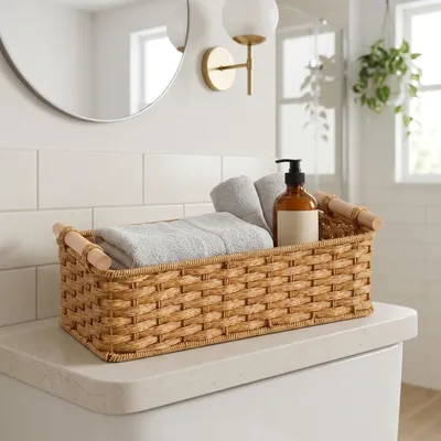 Immagine prodotto di Nuovo vaso da fiori bianco con sistema di irrigazione Ø 22 × 20 cm