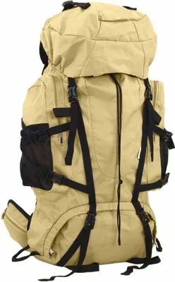 Produktbild von Design Wanderrucksack Khaki 80 L Oxford-Gewebe, Rucksäcke 2024 Neu