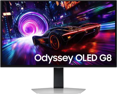 Obrázok produktu pre Samsung G81SF, 68,6 cm (27"), 3840 x 2160 px, 4K Ultra HD, OLED, 0,03 ms, Strieborná