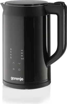 Zdjęcie produktu dla Gorenje Czajnik | K17DWDII | Elektryczny | 2200 W | 1,7 L | Stal nierdzewna | Podstawa obrotowa 360° | Czarny