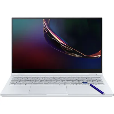 Produktbild von Samsung Galaxy Book Flex 15,6'Convertible-Laptop, Farbe: Silber