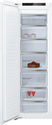 Immagine prodotto di Neff N 70, congelatore da incasso, 177,2 x 55,8 cm, cerniera piatta con cassetto soft-close, GI7813CE0