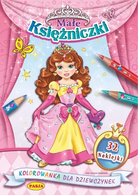Obrázok produktu pre Kolorowanka dla dziewczynek Małe księżniczki