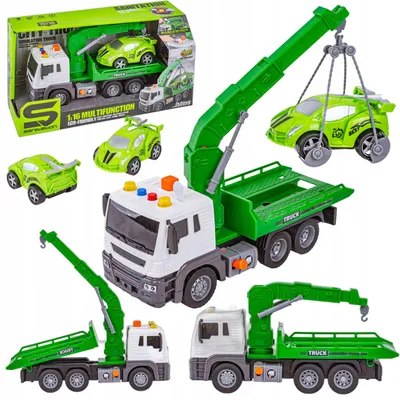 Produktbild von DK JS106 Artl Abschleppwagen mit Kran, Licht & Sound