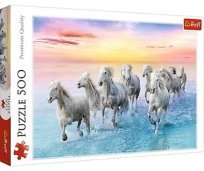 Image de Trefl Puzzle 500 pièces Chevaux en gallopant 37289