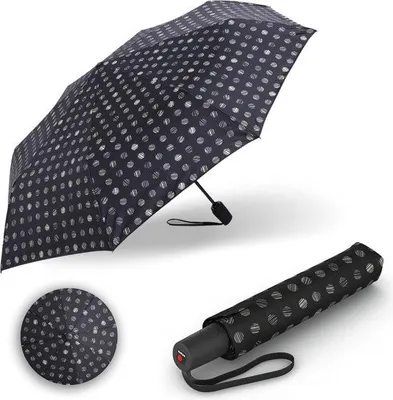 Produktbild von Famanu Regenschirm Automatisch mit Tragetasche - Kompakt und Windbeständig