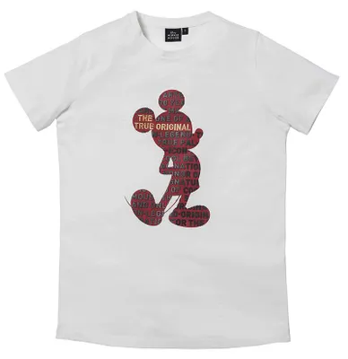 Produktbild von Mickey Mouse T-Shirt Damen Oberteil kurzarm             , Größe Damen:S