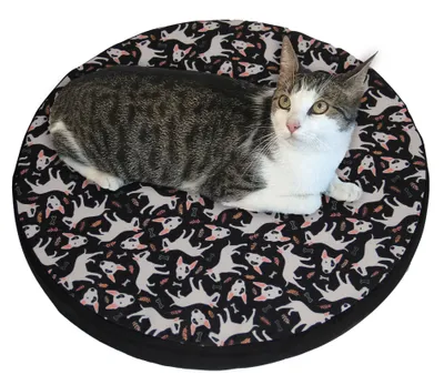 Immagine prodotto di Arco Design | Cuccia per gatti Ring - 55 cm - Bullterriers - Comoda ed elegante - Rivestimento impermeabile