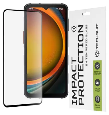 Obrázok produktu pre Techsuit - 111D Full Cover / Full Glue Glass ochranné sklo pre Samsung Galaxy Xcover7 Pro - čierne