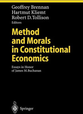 Obrázok produktu pre Method and Morals in Constitutional Economics