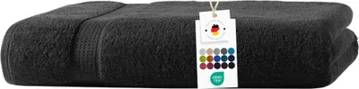 Produktbild von Badetücher 100x150 cm aus 100% Baumwolle, Duschtuch Frottier Handtücher 500g/m2
