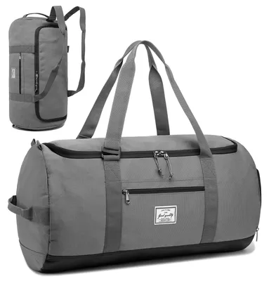 Imagen del producto de Bolsa deportiva grande de 60 litros con compartimento para zapatos
