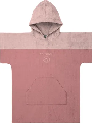 Produktbild von Surfer Badeponcho aus Bambusviskose (aus Bambuszellstoff), Kapuzenhandtuch, mobile Umkleidekabine, kleines Packmaß