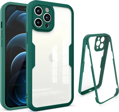 Produktbild von Hülle für Apple iPhone 11 Pro Max - 360 Vollschutz Case - Grün