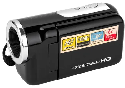 Obrázok produktu pre Digitálna videokamera HD 16X s 2-palcovým otočným displejom