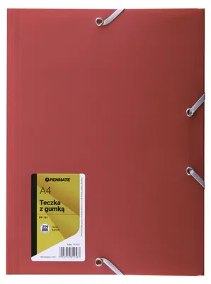 Zdjęcie produktu dla Teczka A4 z gumką PP-101 różowa Penmate