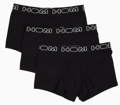 Produktbild von HOM Boxer Briefs 3er Pack Black Boxerlines #2