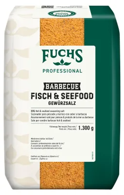 Produktbild von Fuchs BBQ Fish und Seafood Gewürzsalz für Fisch u. Meeresfrüchte 1300g