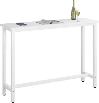 Produktbild von Famanu Bartisch Modernes Design mit Metallrahmen - Weiß