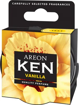 Produktbild von Duftdose Duftbaum Lufterfrischer DECKEL Vanille Original Areon KEN Autoparfüm