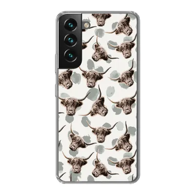 Produktbild von MuchoWow® Handyhülle Schutzhülle Hülle für Samsung Galaxy S22 Plus Kuh - Schottischer Highlander - Tiere Silikon Softcase Handy Hülle - Schutzabdeckung