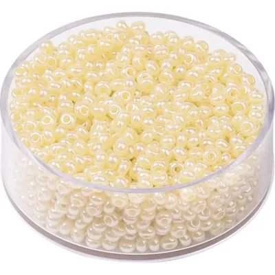Produktbild von KNORR PRANDELL 213104524 Böhmische Rocailles Ø 25 mm Glas beige