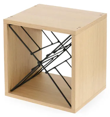 Image de COMPACTOR - Range bouteilles Mâcon Bois - 36.5 x 29 x H.36.3 cm -